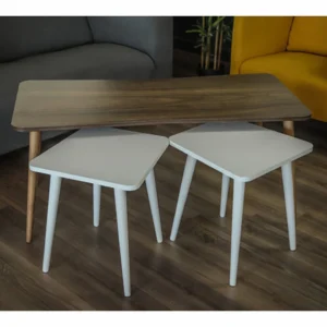 OO.01 ترابيزة قهوة 3 قطع - SHAM24