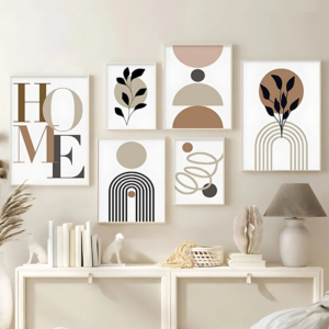 مجموعة من الاطارات باحجام مختلفه