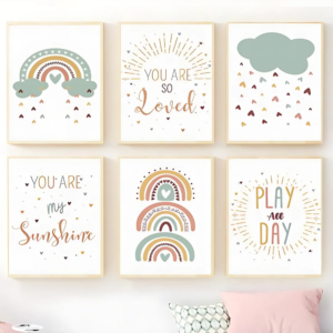 مجموعه 6 قطع بتصميمات ابداعيه