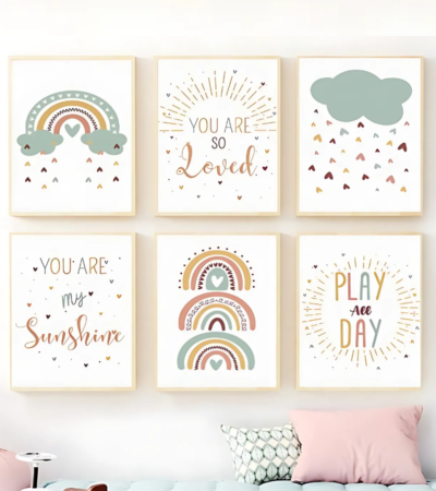 مجموعه 6 قطع بتصميمات ابداعيه