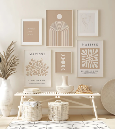 مجموعة من الاطارات باحجام مختلفه