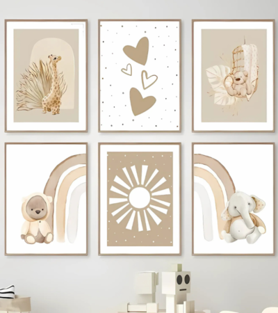 مجموعه 6 قطع بتصميمات ابداعيه