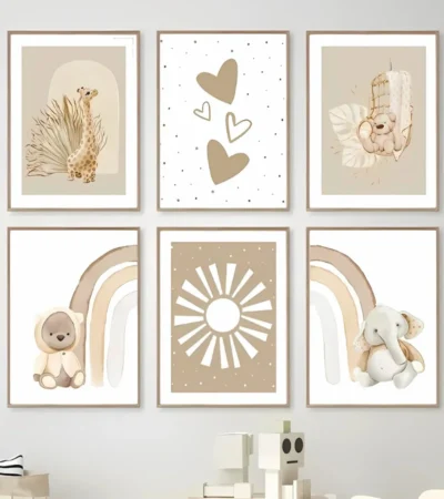 مجموعه 6 قطع بتصميمات ابداعيه