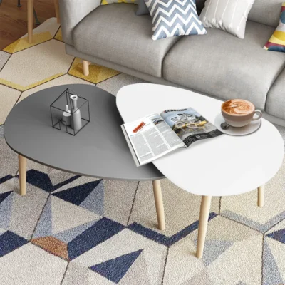 طقم ترابيزات قهوة - قطعتين - SHAM105