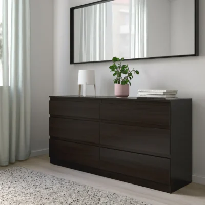 kullen-chest-of-6-drawers-black-brown__0778046_pe758818_s5 وحدة أدراج 140×40سم- WDY33