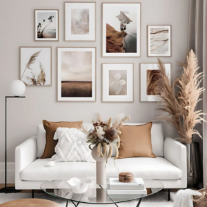 مجموعه جدارية مميزة مكونه من 8 قطع