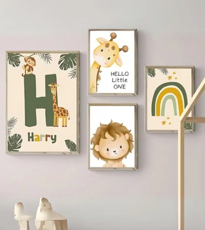 مجموعه 4 قطع للاطفال بتصميمات ابداعيه