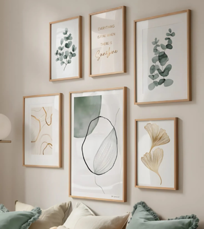 مجموعة من الاطارات باحجام مختلفه