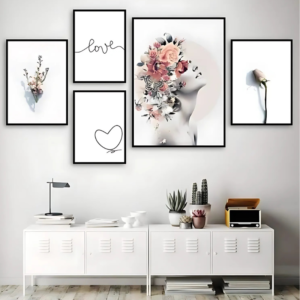 مجموعة من الاطارات باحجام مختلفه