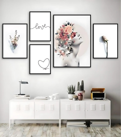 مجموعة من الاطارات باحجام مختلفه